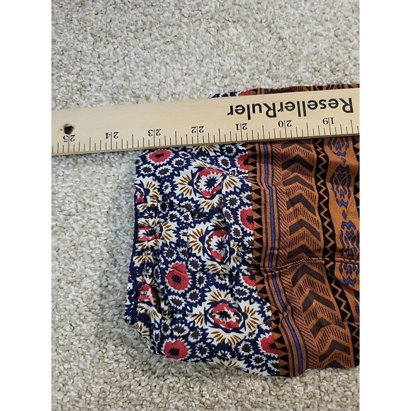 Lost In Lunar Sangria Romper Sz 4 100% Cotton Floral Long Sleeve Bohemian Casual - Picture 5 of 11
